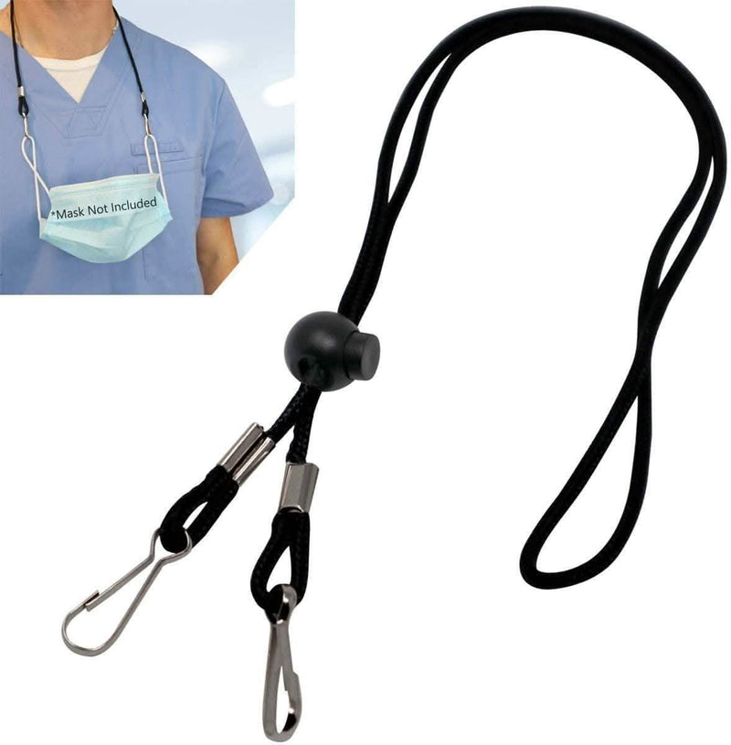 10-Pack: Adjustable Face Mask Neck Lanyard Face Masks & PPE - DailySale