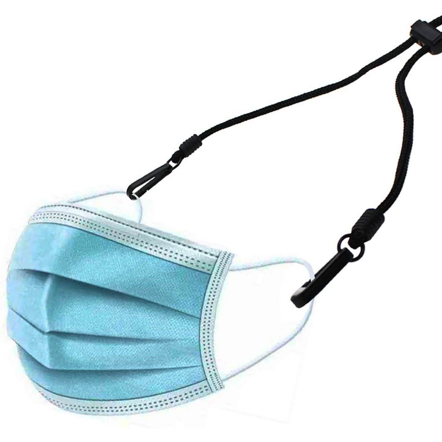 10-Pack: Adjustable Face Mask Neck Lanyard Face Masks & PPE - DailySale