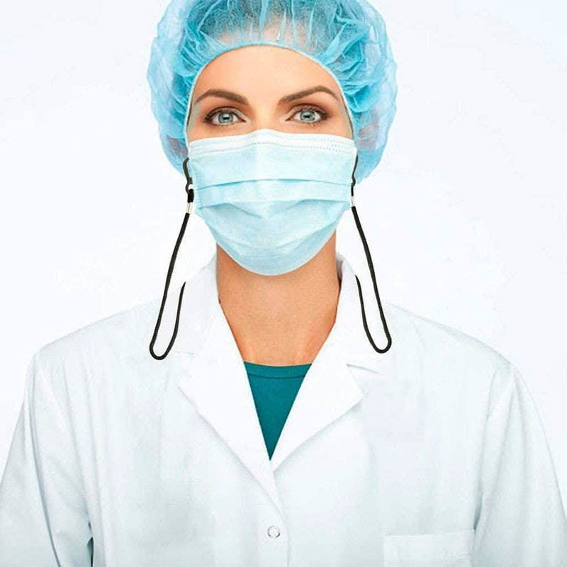 10-Pack: Adjustable Face Mask Neck Lanyard Face Masks & PPE - DailySale