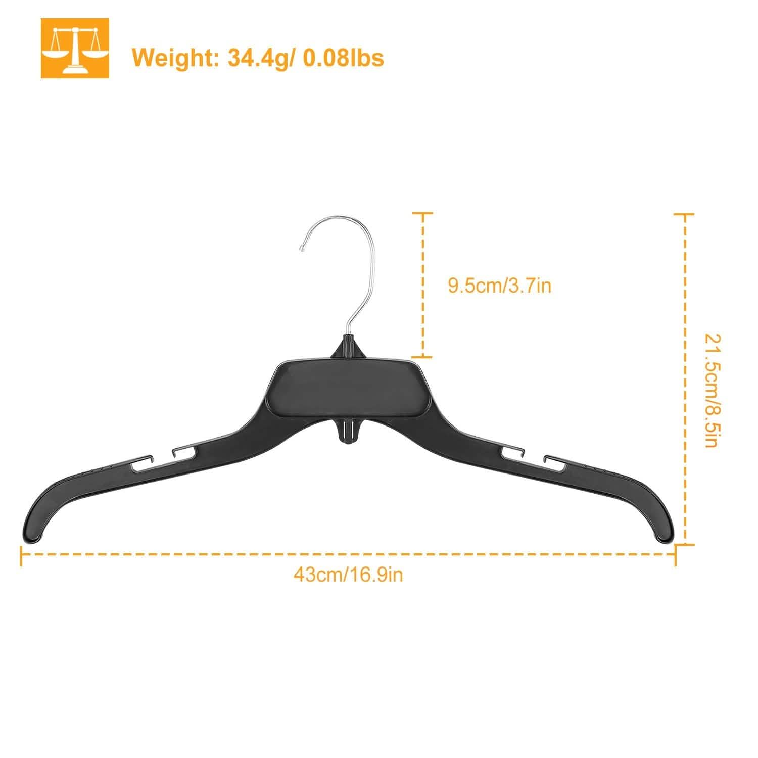 10-Pack: Clothes Hanger Non-Slip Notched Space-Saving Closet & Storage - DailySale