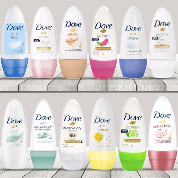 10-Pack: Dove Deodorant Antiperspirant 48h Roll On for Women Beauty & Personal Care - DailySale