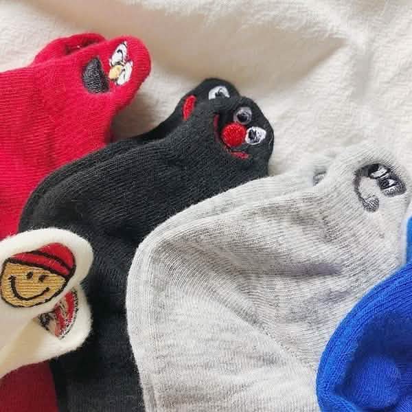 10-Pack: Embroidered Expression Women Socks Women's Accessories - DailySale