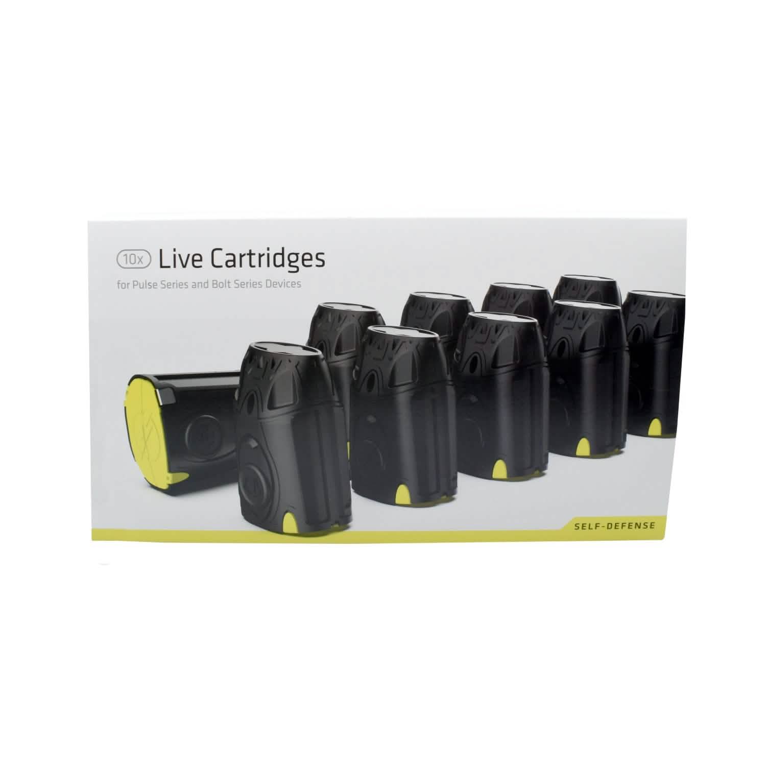 10-Pack: Live Cartridges for TASER C2/Bolt/Pulse/Pulse+ Tactical - DailySale