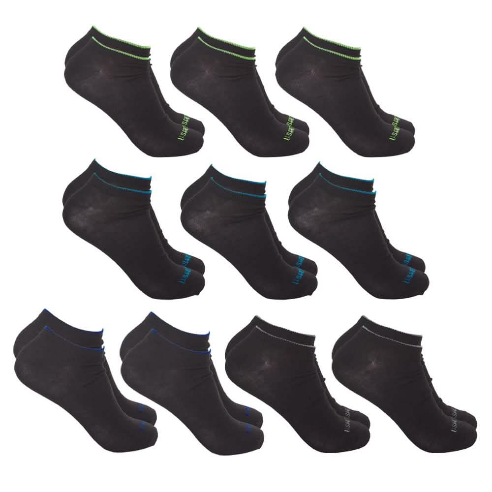 10-Pack: Men's U.S. Army Low Cut Socks Men's Apparel - DailySale