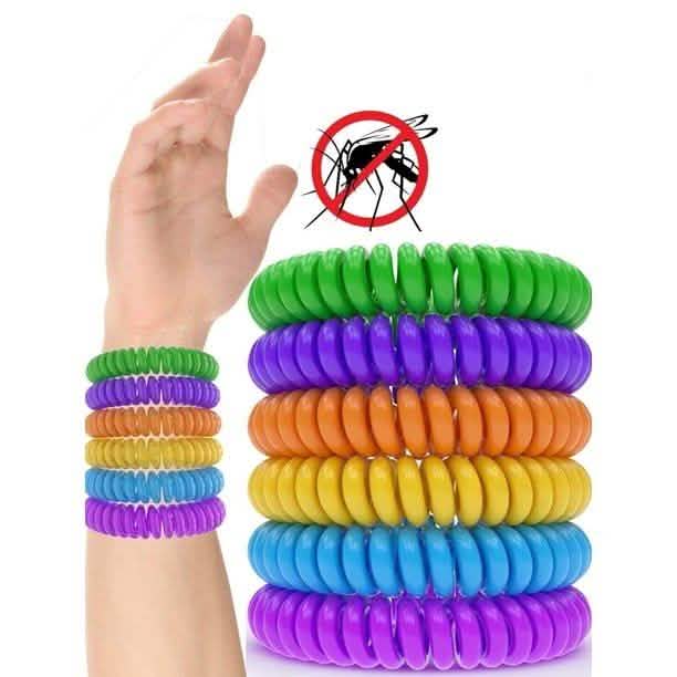 10-Pack: Mosquito Repellent Bracelet Pest Control - DailySale