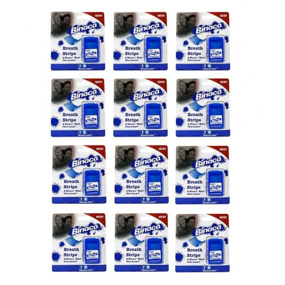 10-Pack: New Binaca Breath Strips Beauty & Personal Care - DailySale