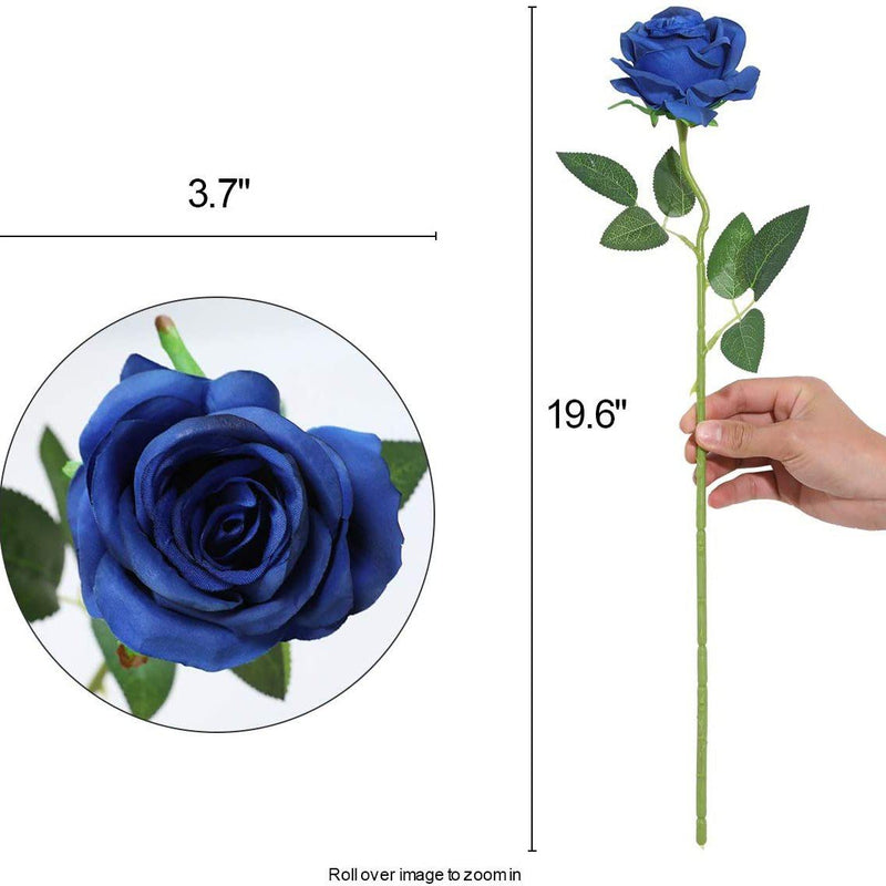 10-Pack: Nubry Artificial Silk Rose Flower Bouquet