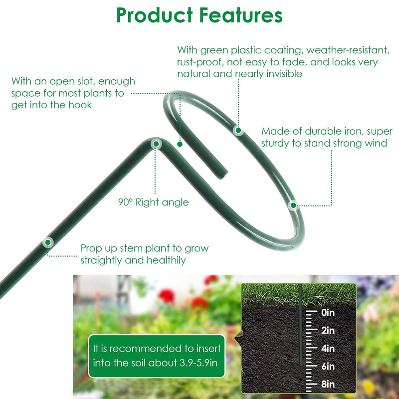 10-Pack: Plant Support Stake Garden & Patio - DailySale