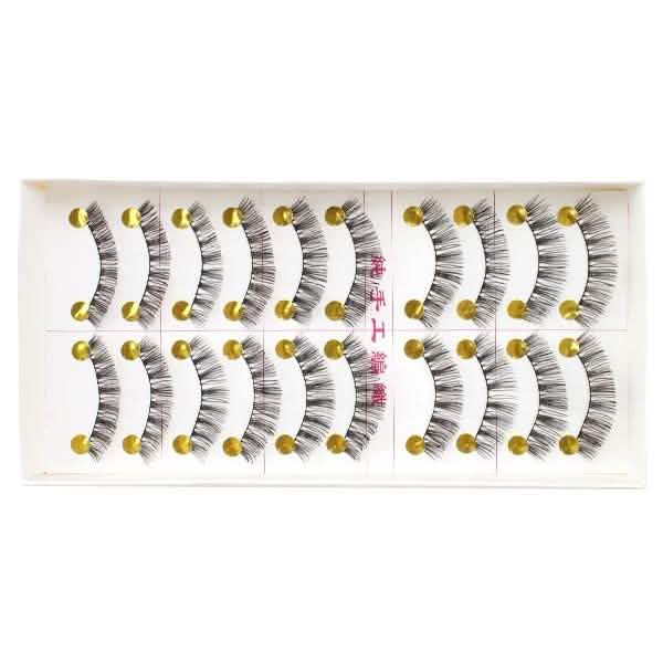 10-Pairs: Makeup Handmade Natural Fashion Long False Eyelashes Beauty & Personal Care - DailySale