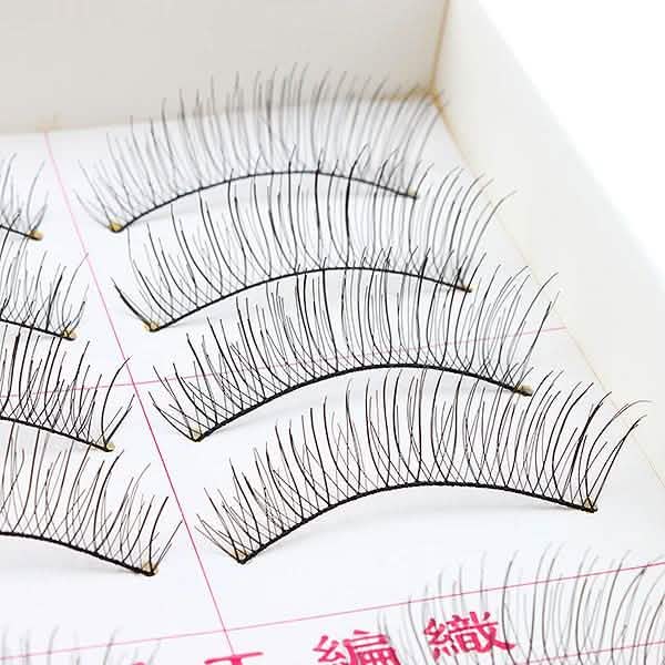 10-Pairs: Makeup Handmade Natural Fashion Long False Eyelashes Beauty & Personal Care - DailySale