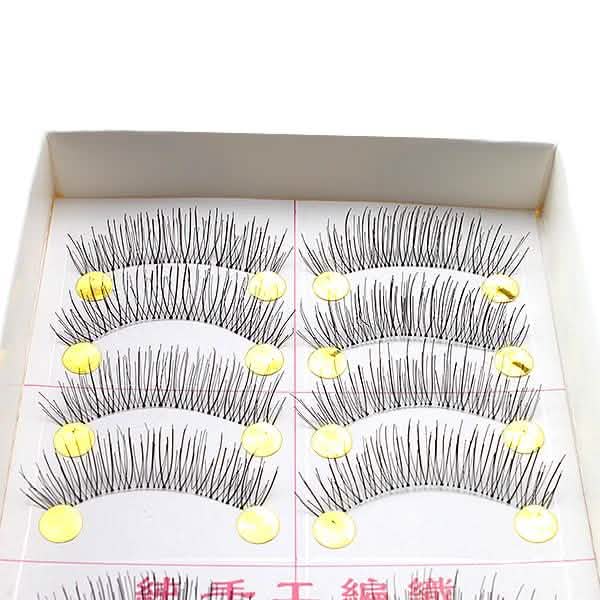 10-Pairs: Makeup Handmade Natural Fashion Long False Eyelashes Eye Lashes Beauty & Personal Care - DailySale