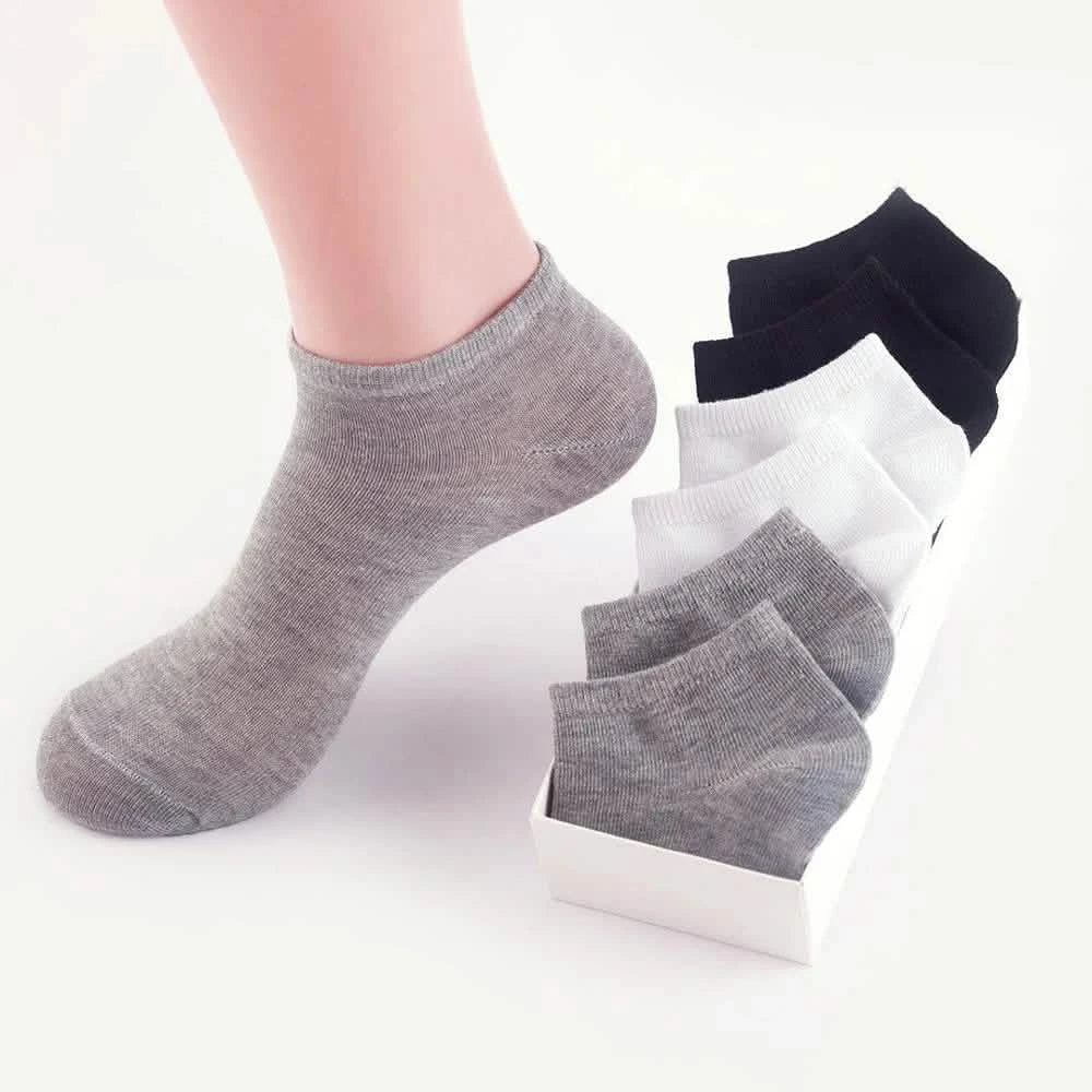 10-Pairs: Women's Solid Color Ankle Socks Women's Shoes & Accessories - DailySale