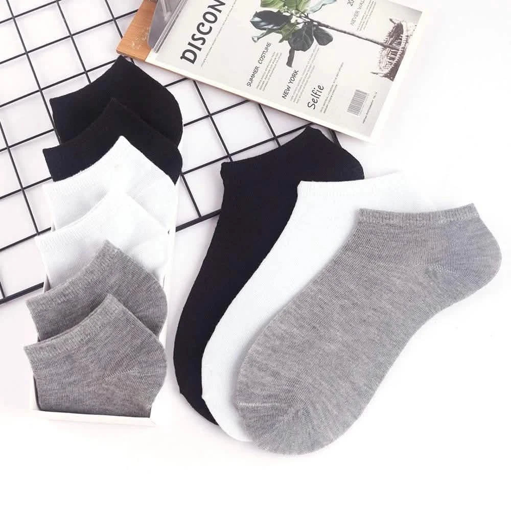 10-Pairs: Women's Solid Color Ankle Socks Women's Shoes & Accessories - DailySale