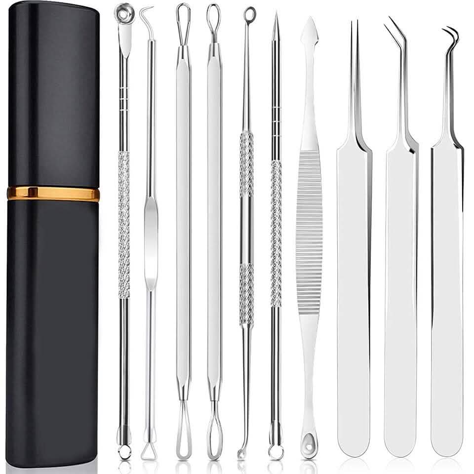 10-Piece: Blackhead Remover Tool Beauty & Personal Care - DailySale