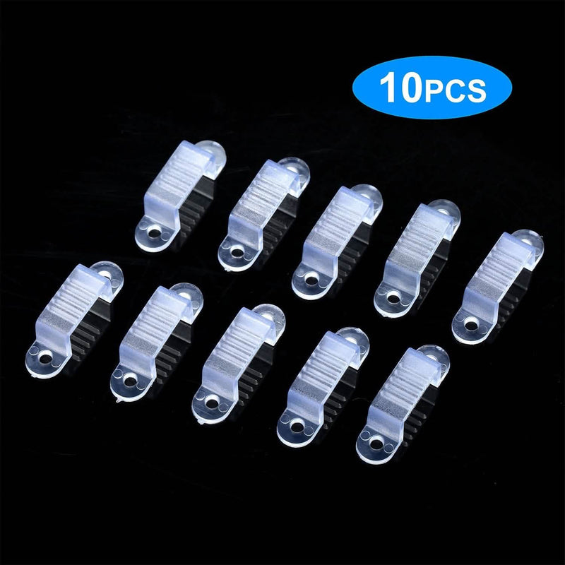 10-Piece: LED Strip Light Clips Everything Else - DailySale