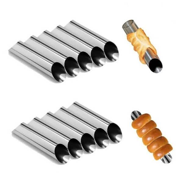 10-Piece: Non-Stick Buttercream Corner Danish Pastry Molds Kitchen Tools & Gadgets - DailySale