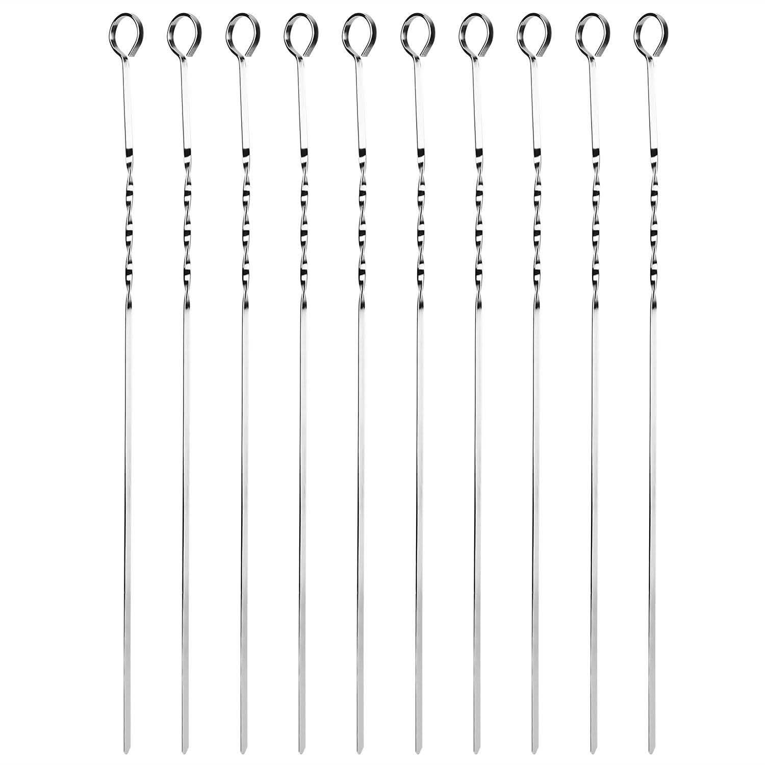 10-Pieces: 16" BBQ Skewers Kitchen & Dining - DailySale