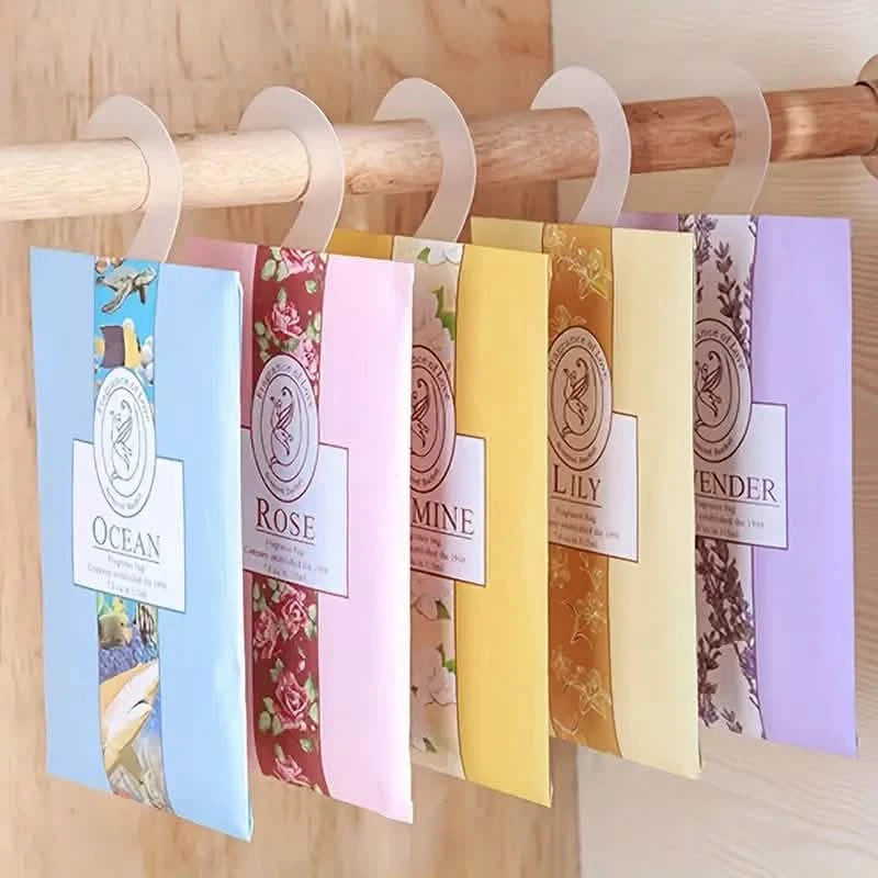 10-Pieces: Scented Sachets For Drawers and Closet Air Freshener Sachets with Home Hanger Everything Else - DailySale