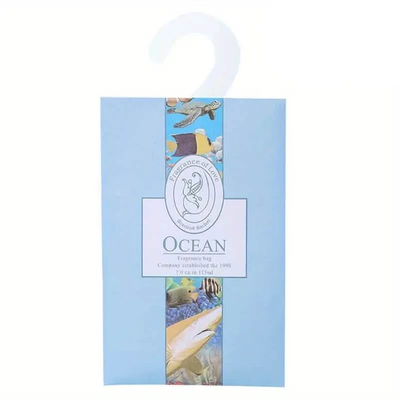 10-Pieces: Scented Sachets For Drawers and Closet Air Freshener Sachets with Home Hanger Everything Else Ocean - DailySale