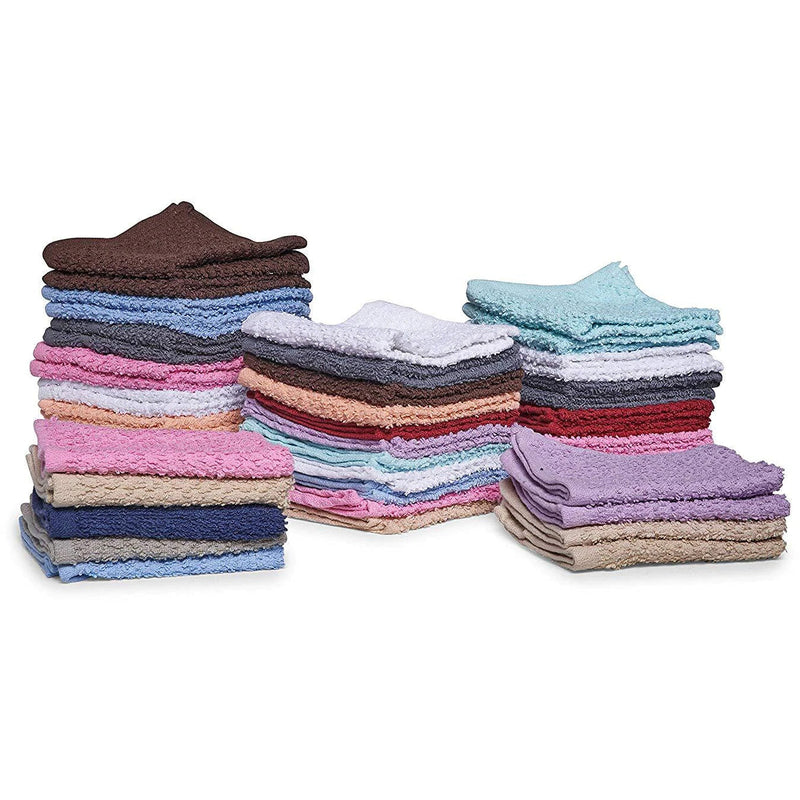 100% Cotton Absorbent Kitchen Washcloth Towel Set Kitchen Tools & Gadgets - DailySale