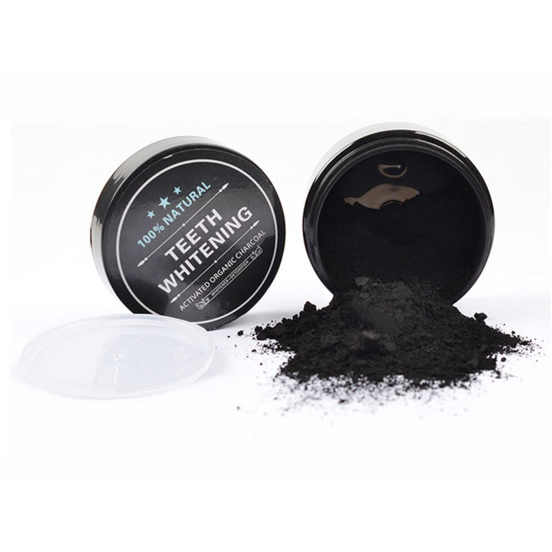 100% Natural Charcoal Teeth Whitening Powder Beauty & Personal Care 2 Pack - DailySale