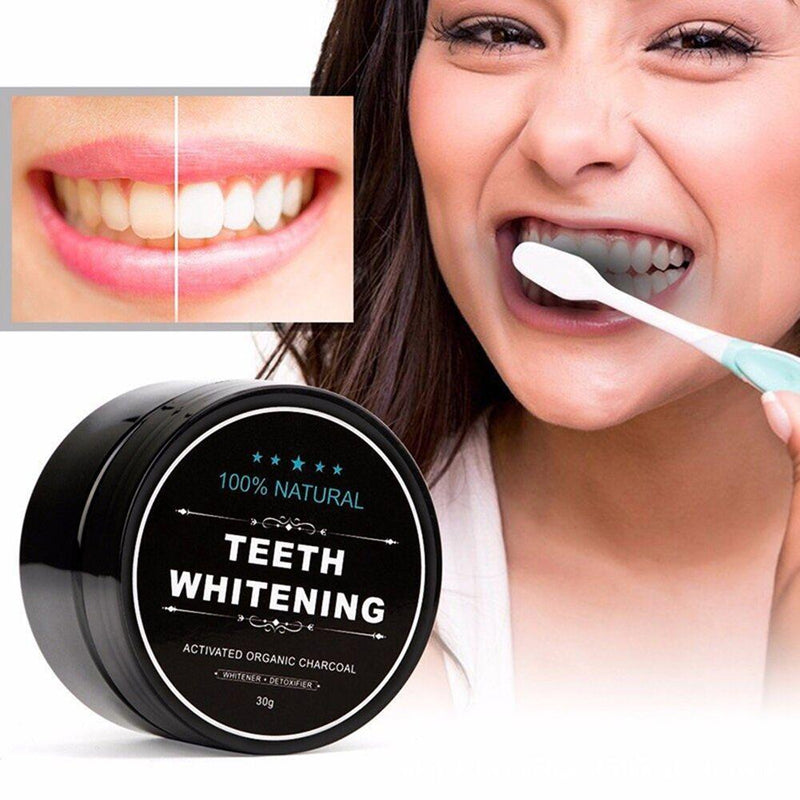 100% Natural Charcoal Teeth Whitening Powder Beauty & Personal Care - DailySale