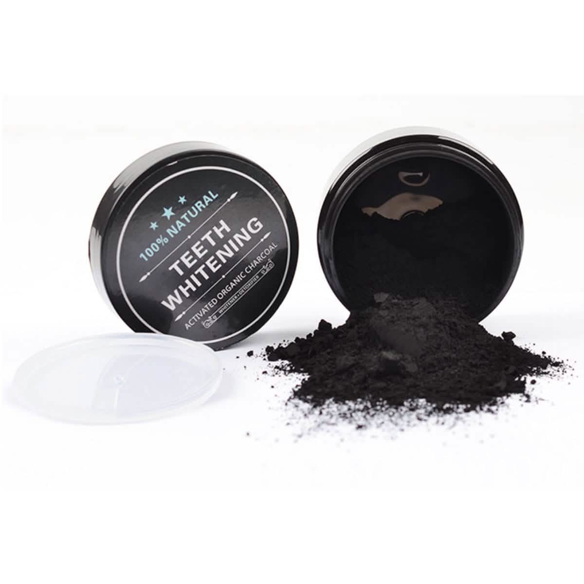 100% Natural Charcoal Teeth Whitening Powder Beauty & Personal Care - DailySale