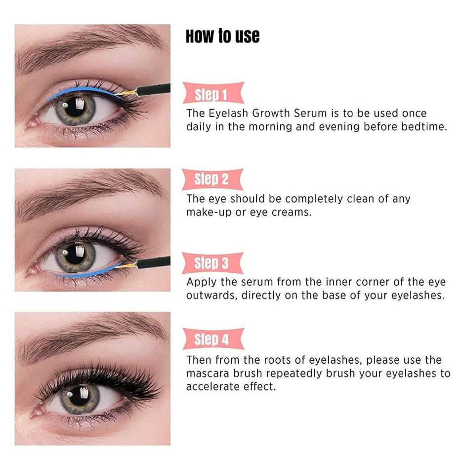 100% Natural FEG Eyelash Enhancer Eye Lash Beauty & Personal Care - DailySale