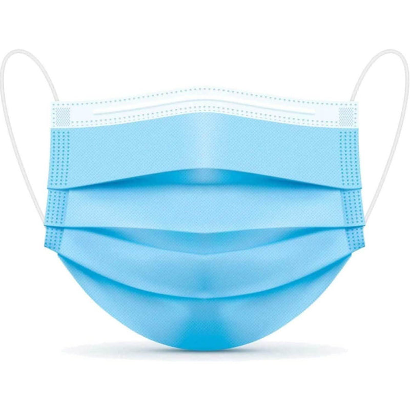 100-Pack: 3 Layer Disposable Protective Face Masks Face Masks & PPE - DailySale