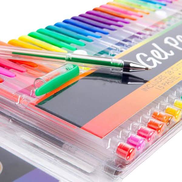 100-Pack: Colored Gel Pens Set Everything Else - DailySale