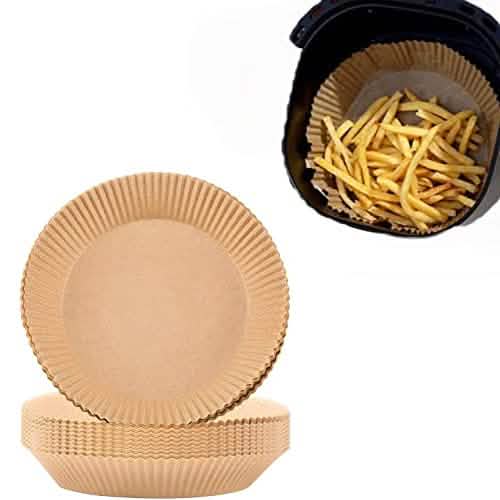 100-Piece: Air Fryer Disposable Paper Liner Kitchen Tools & Gadgets - DailySale