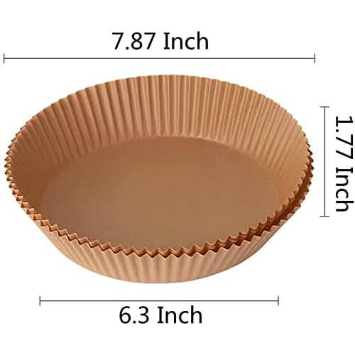 100-Piece: Air Fryer Disposable Paper Liner Kitchen Tools & Gadgets - DailySale