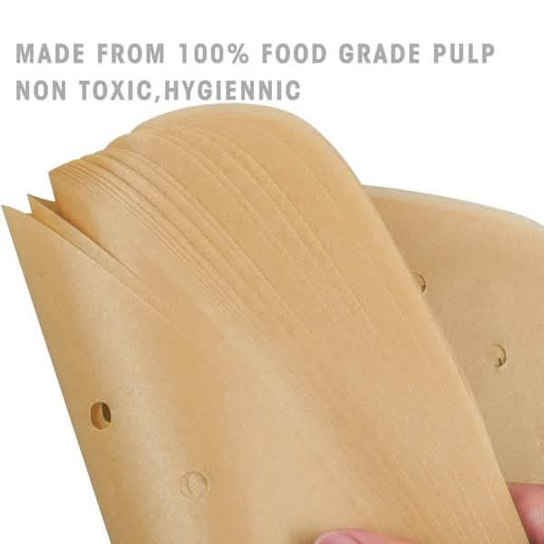100-Piece: Air Fryer Parchment Paper Kitchen Tools & Gadgets - DailySale