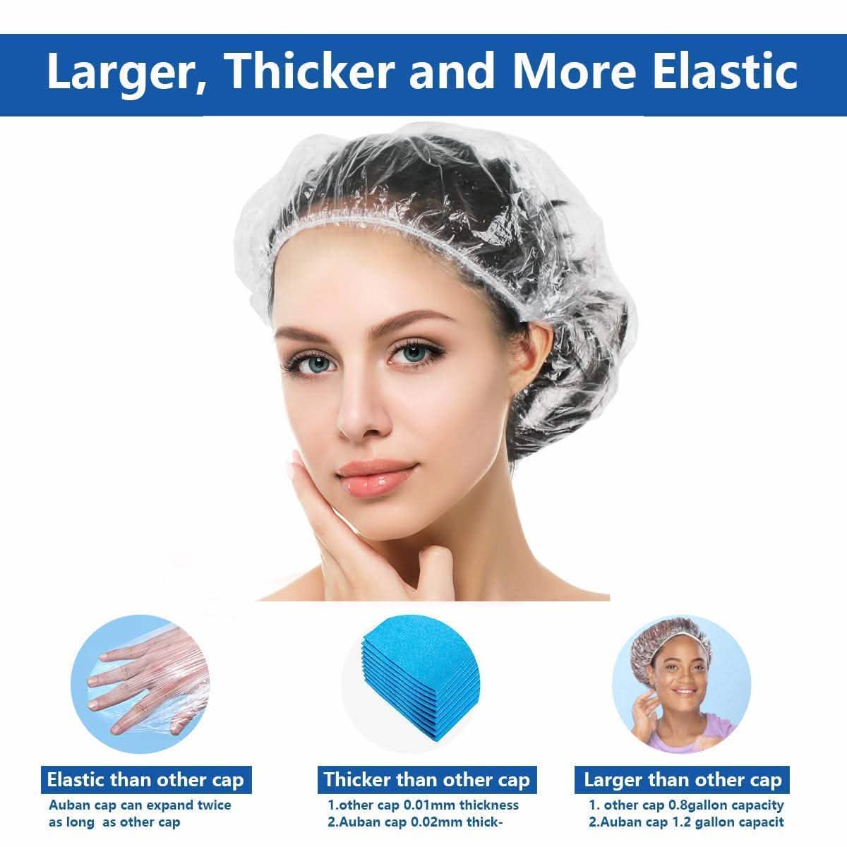 100-Piece: Disposable Shower Cap Beauty & Personal Care - DailySale
