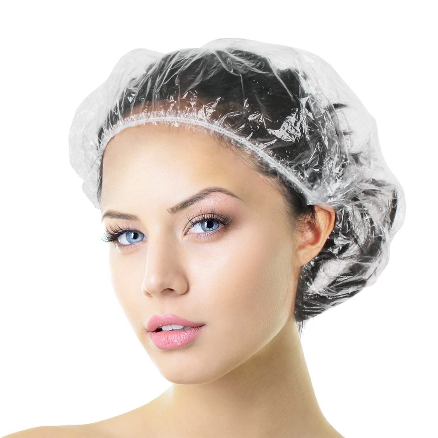 100-Piece: Disposable Shower Cap Beauty & Personal Care - DailySale
