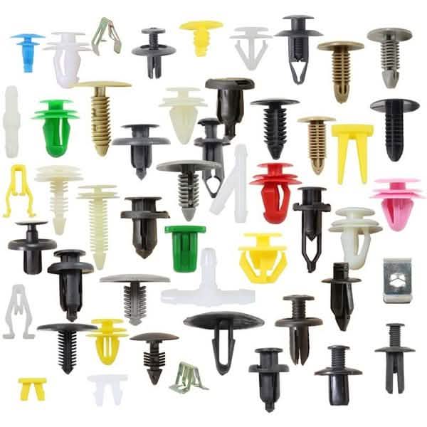 100-Piece: Universal Plastic Car Clips Automotive - DailySale