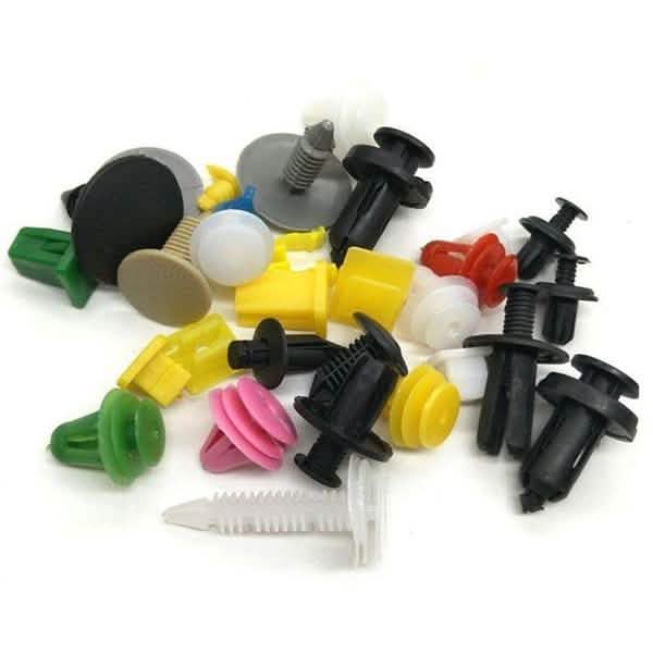 100-Piece: Universal Plastic Car Clips Automotive - DailySale