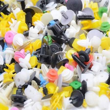 100-Piece: Universal Plastic Car Clips Automotive - DailySale