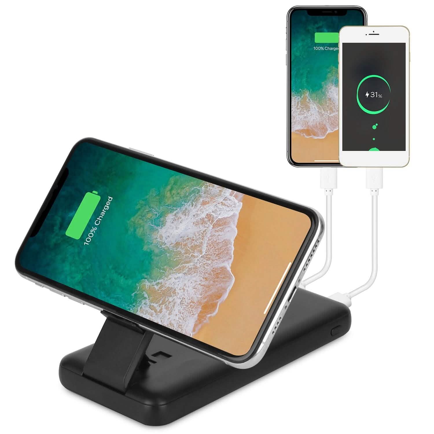 1000 mAh Wireless Foldable Power Bank Mobile Accessories - DailySale