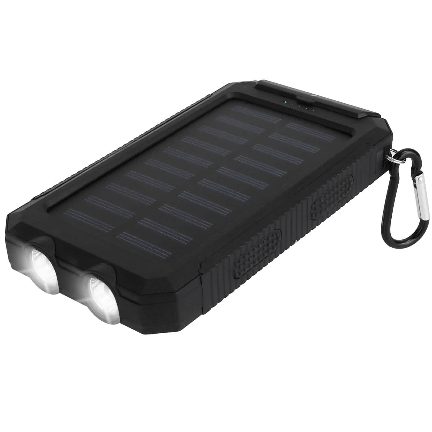 10000mAh Solar Power Bank External Battery Pack Mobile Accessories - DailySale
