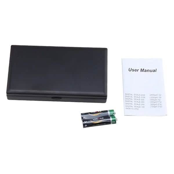 1000g x 0.1g Digital Pocket Gram Precise Scale for Jewelry Gold Balance Weight Everything Else - DailySale