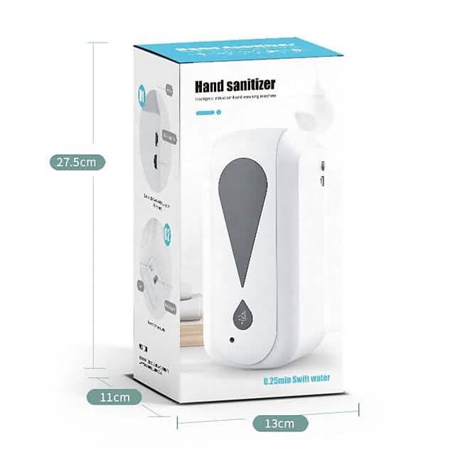 1000ml Automatic Alcohol Sanitizer Dispenser Infrared Sensor Face Masks & PPE - DailySale