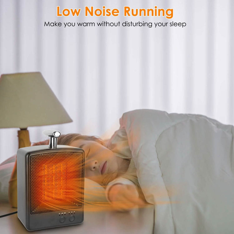 1000W Portable Electric Space Heater Household Appliances - DailySale