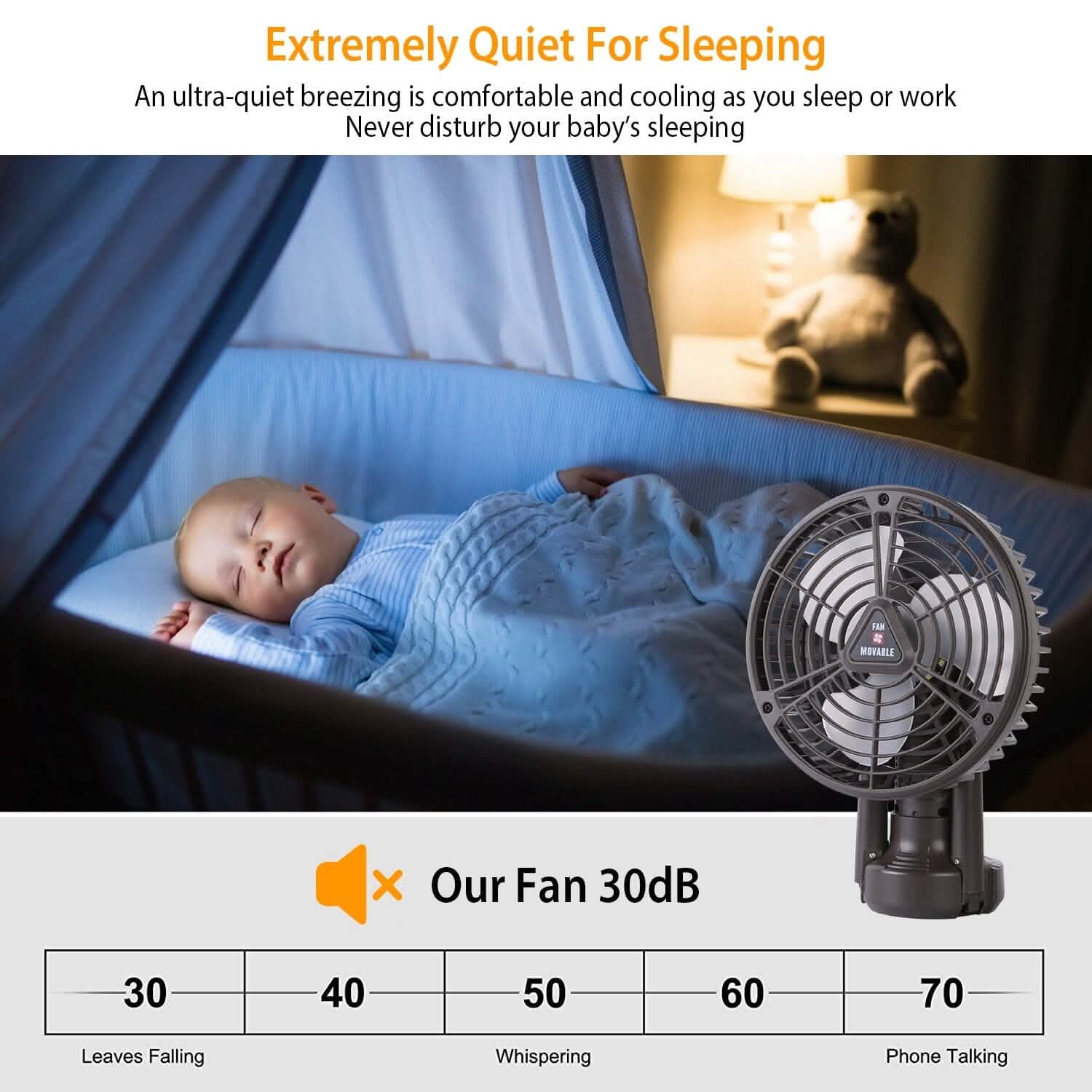 10400 mAh Portable Camping Fan Sports & Outdoors - DailySale