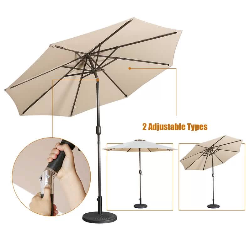 106.3-Inch Outdoor Patio Umbrella Garden & Patio - DailySale