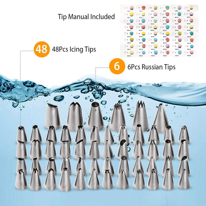 108-Piece: Cake Decorating Supplies Kit Kitchen Tools & Gadgets - DailySale