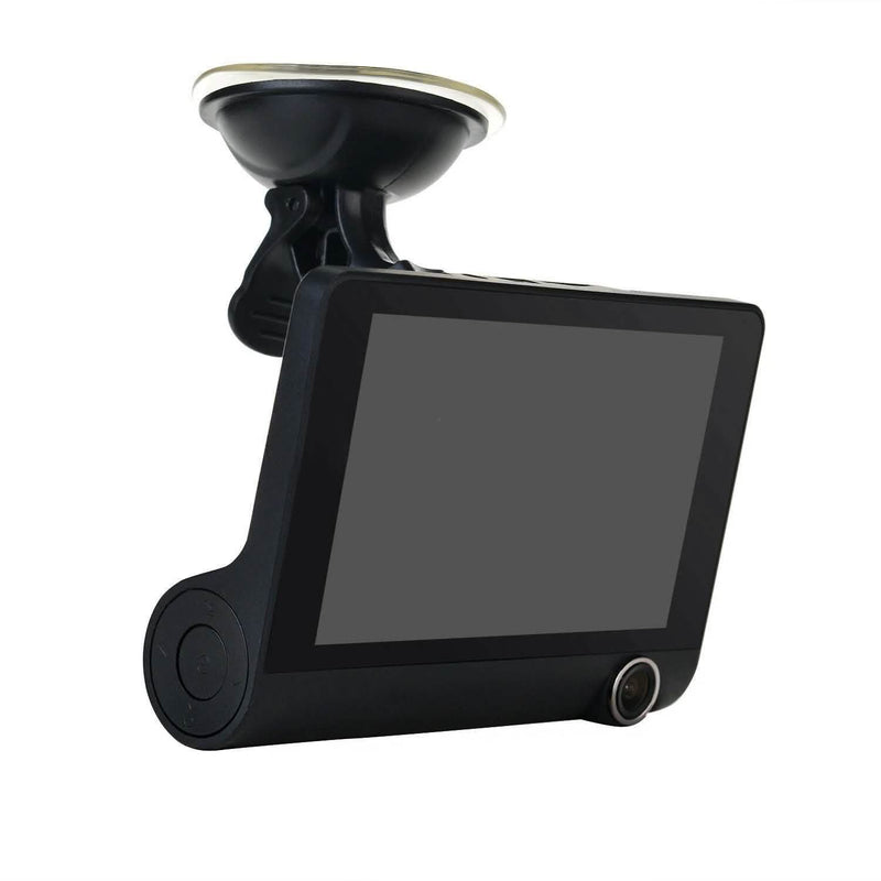 1080P 4" Dual Lens HD Car DVR Rearview Video Dash Cam Recorder Camera G-sensor Automotive - DailySale