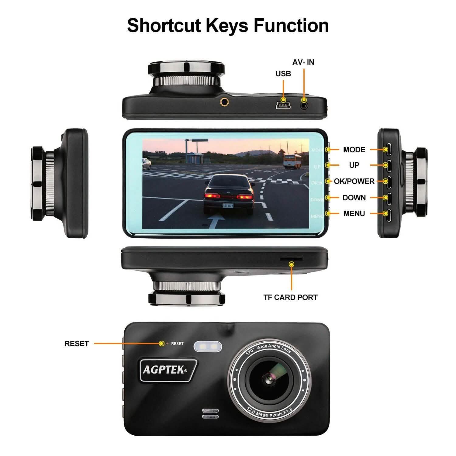 1080p Car Dashboard DVR Camera Video Recorder Automotive - DailySale