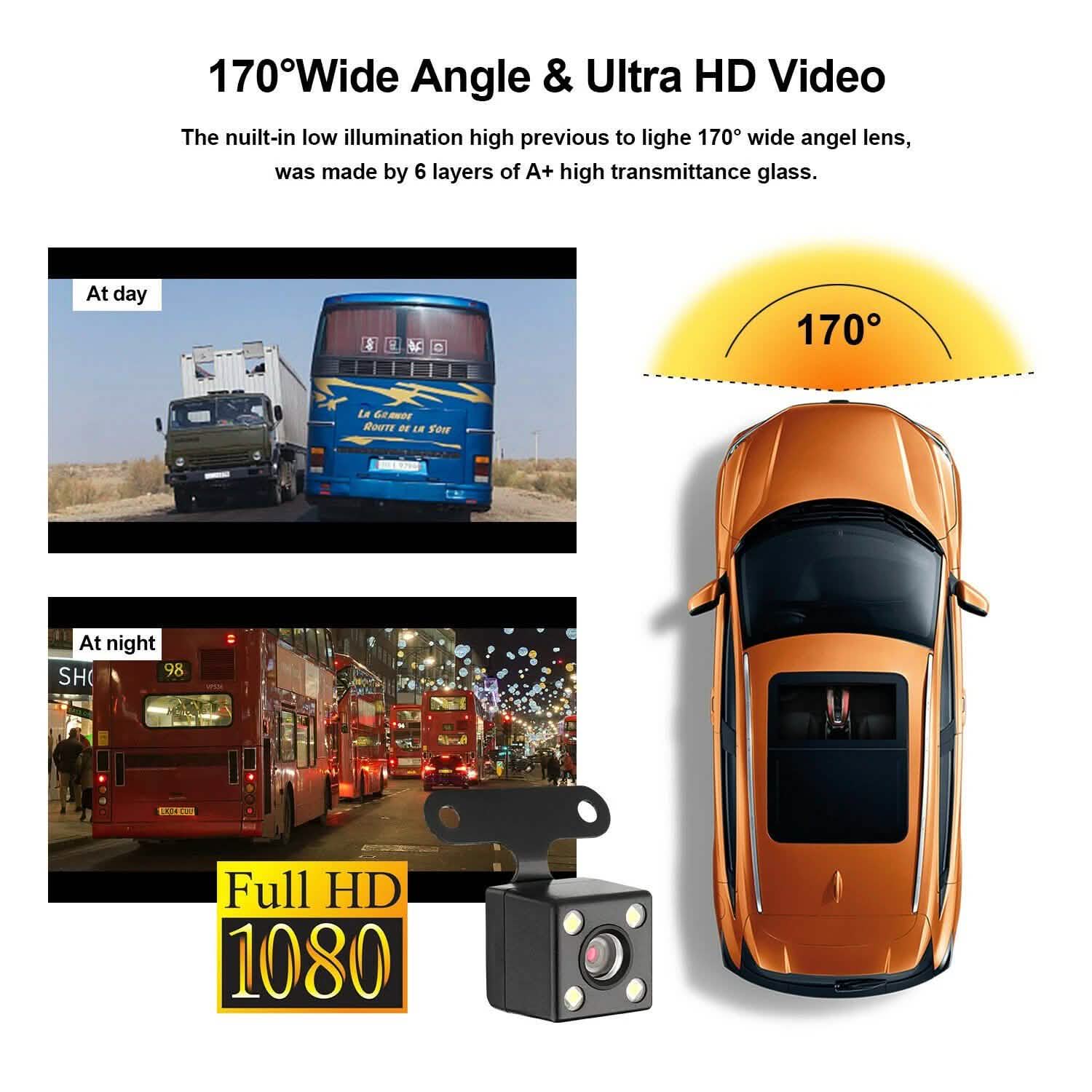 1080p Car Dashboard DVR Camera Video Recorder Automotive - DailySale