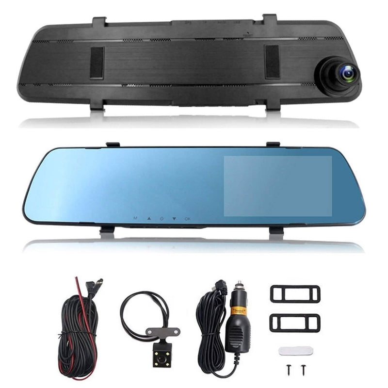 1080P Car DVR 4.3inches Dash Cam with 140° Angle Loop Recording Automotive - DailySale